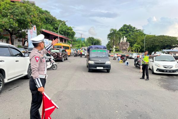 Arus Balik Lebaran 2024, Polres Parepare Rekayasa Lalu Lintas Demi Hindari Kemacetan arus balik