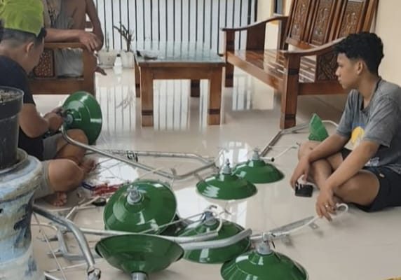 MZ Wujudkan Lampu Penerangan di Jalan Griya Savaras 1, Warga : Sudah Lama Didambakan