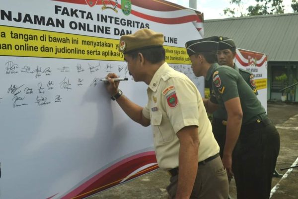 Dandim 1405/Parepare Ingatkan Anak Buahnya Waspadai Pinjol dan Judi Online judi online