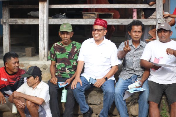 Blusukan di Bilalang’e, Prof Bakhtiar Tijjang Paparkan Visi-Misi MZ-Berbakti Pro Masyarakat