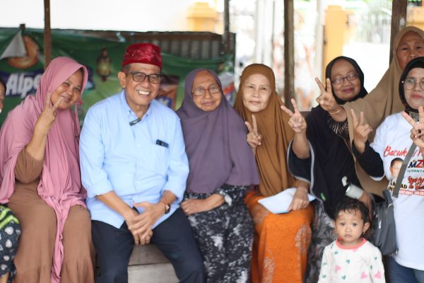 Blusukan di Galung Maloang, Pasangan MZ-Berbakti Dapat Dukungan dan Doa dari Warga Pimpin Parepare