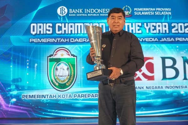 Mantap! Parepare Raih Champion Of The Year 2024 Bank Indonesia pj wali kota parepare
