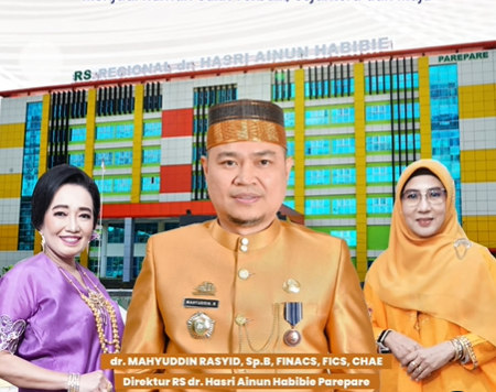 RS Hasri Ainun Habibie Parepare HUT Ke-5, Bawa Semangat Beri Pelayanan Terbaik rs hasri ainun