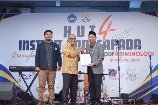 Angin Segar bagi APH, Institut Andi Sapada Buka Prodi Kriminologi, LLDIKTI : Pertama di Indonesia Timur
