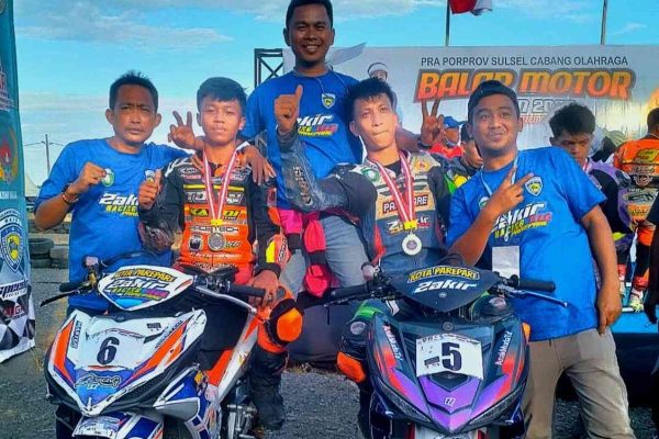 Membanggakan, Dua Atlet Binaan Zakir Racing Tim Bawa Parepare Lolos ke Porprov Sulsel : Kado Ultah Untuk Pak Wali